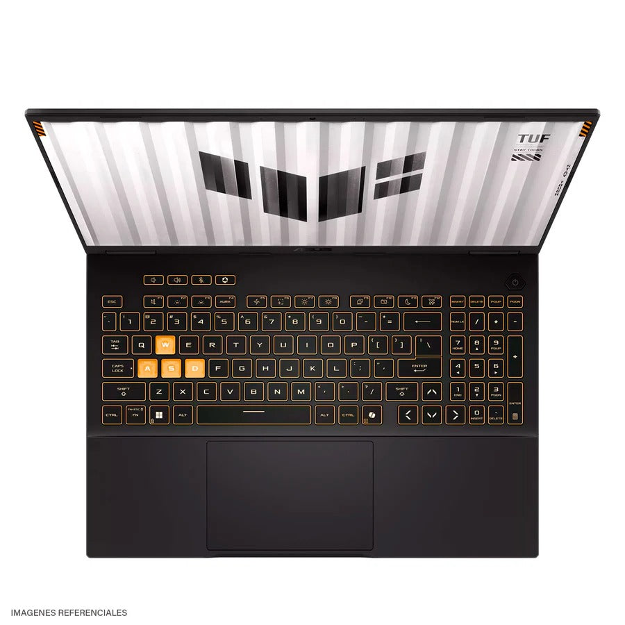Laptop ASUS Tuf Gaming F16 90NR0NB1-M00AR0 Intel core I7 14650HX RAM 16GB Disco 1TB SSD Video Nvidia RTX 5060 8GB 16" WUXGA FreeDos