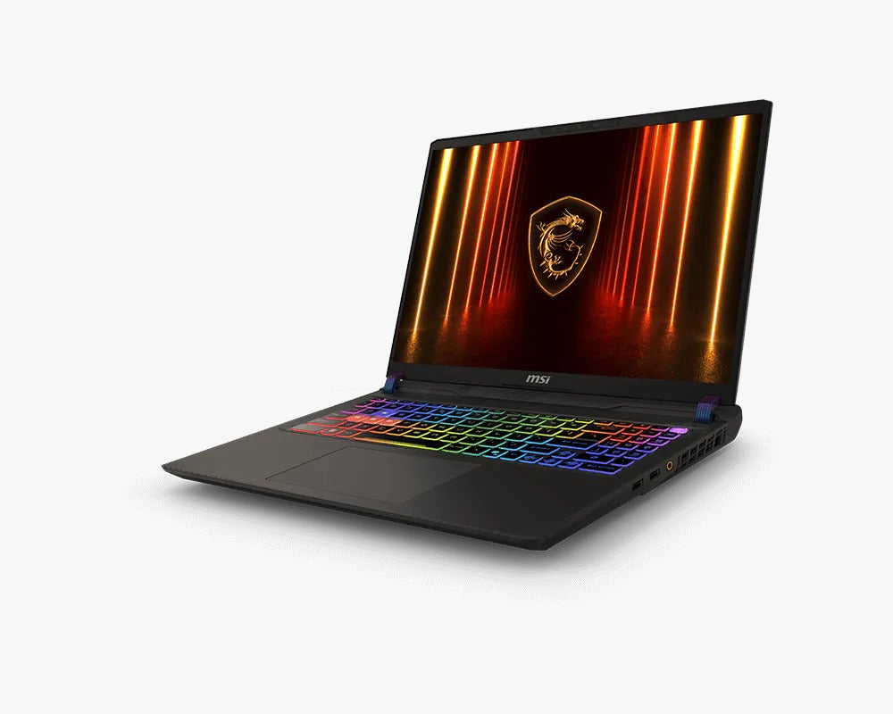 Laptop MSI Vector 16 HX A2XWIG-084PE Intel Core Ultra 9 275HX RAM 16GB Disco 1TB SSD Video Nvidia RTX 5080 16GB 16" QHD+ Windows 11 Home