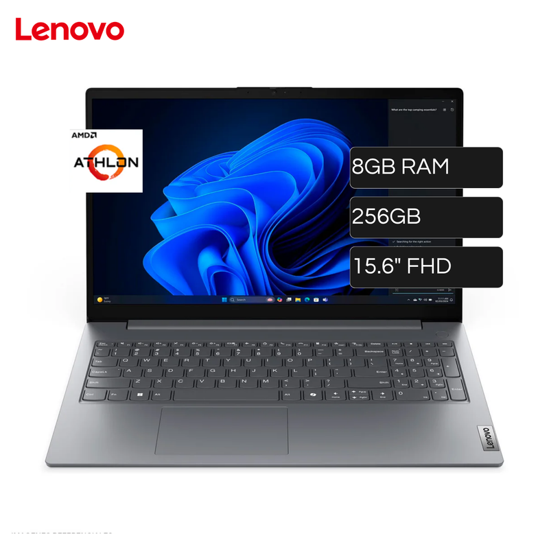 Laptop Lenovo V15 G4 AMD Athlon Silver 7120U RAM 8GB 256GB SSD 15.6” FHD FreeDos 82YU00X5LM