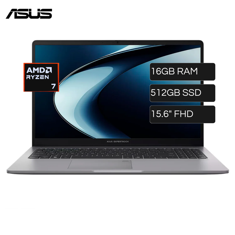 Laptop ASUS EXPERTBOOK PM1503CDA-S70276 AMD Ryzen 7 170 16GB RAM Disco 512GB SSD 15.6
