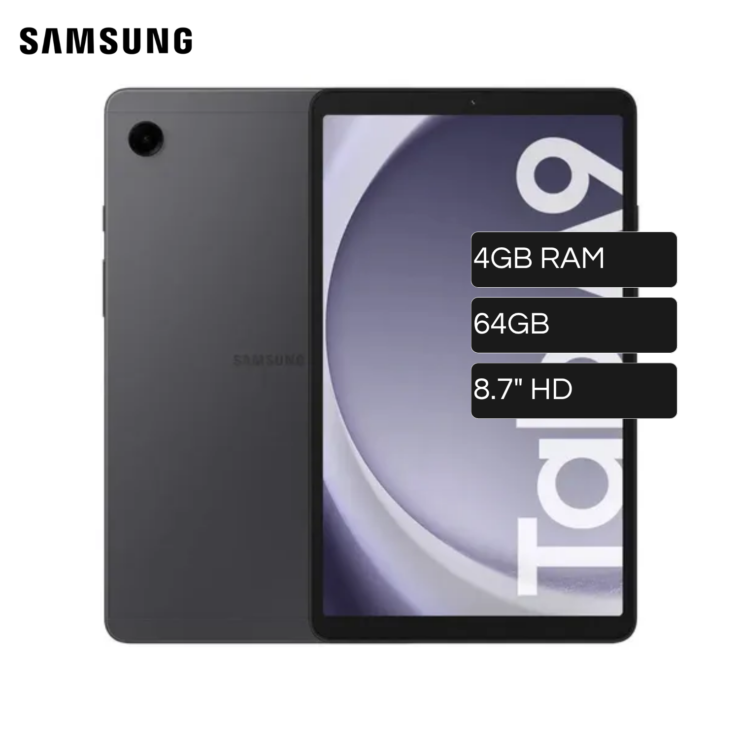 Tablet Samsung Galaxy A9 4GB RAM Almacenamiento 64GB 8.7" HD Android LTE